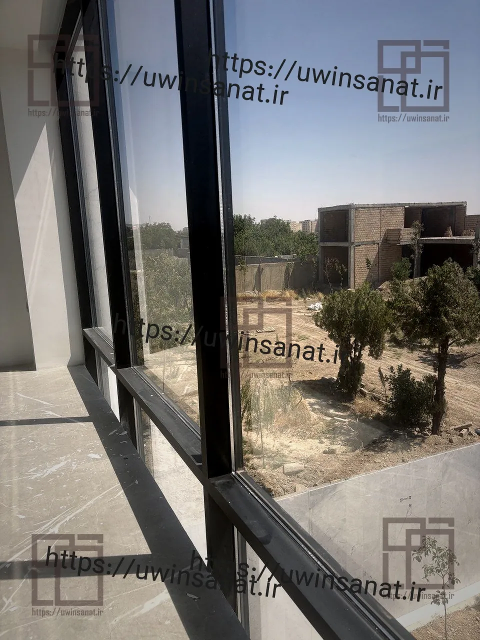 اجرای_نمای_کرتین_وال_ محدوده صفادشت (6)